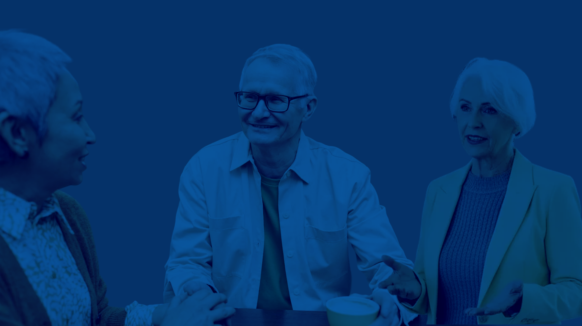 Professional advisory team in discussion